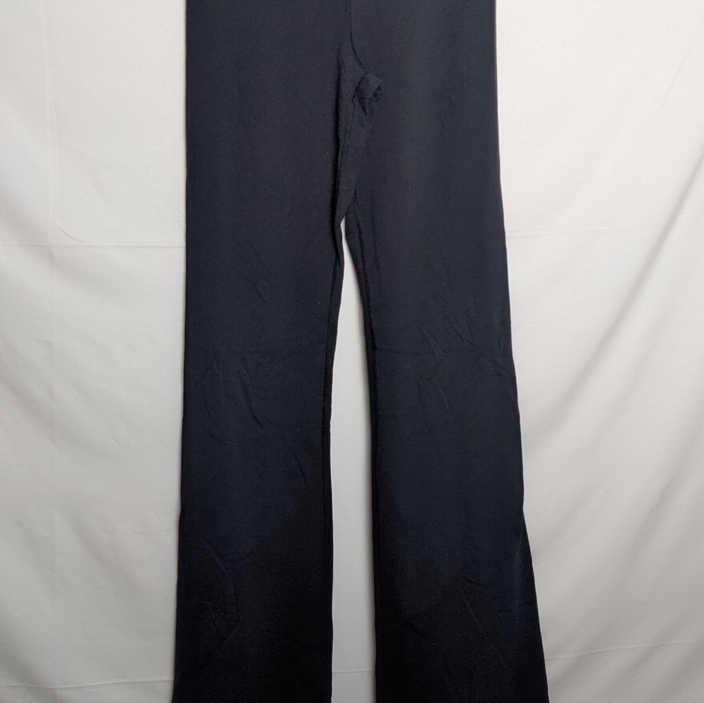 Lululemon Womens Black Elastic Waist Low Rise Activewear Track Pant Size 6/8 Reg